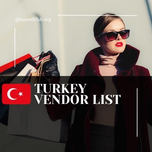 Turkey Vendor List